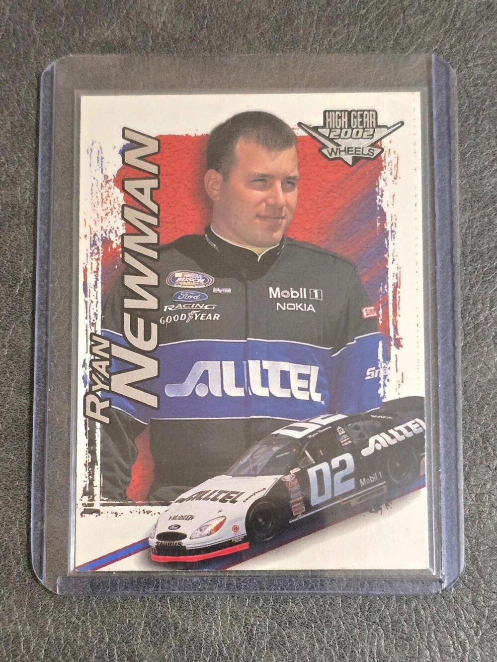 2002 Wheels High Gear #43 Ryan Newman BGN Auto Racing Card